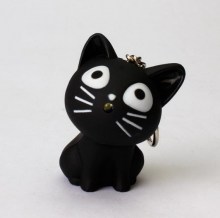 gatito led negro